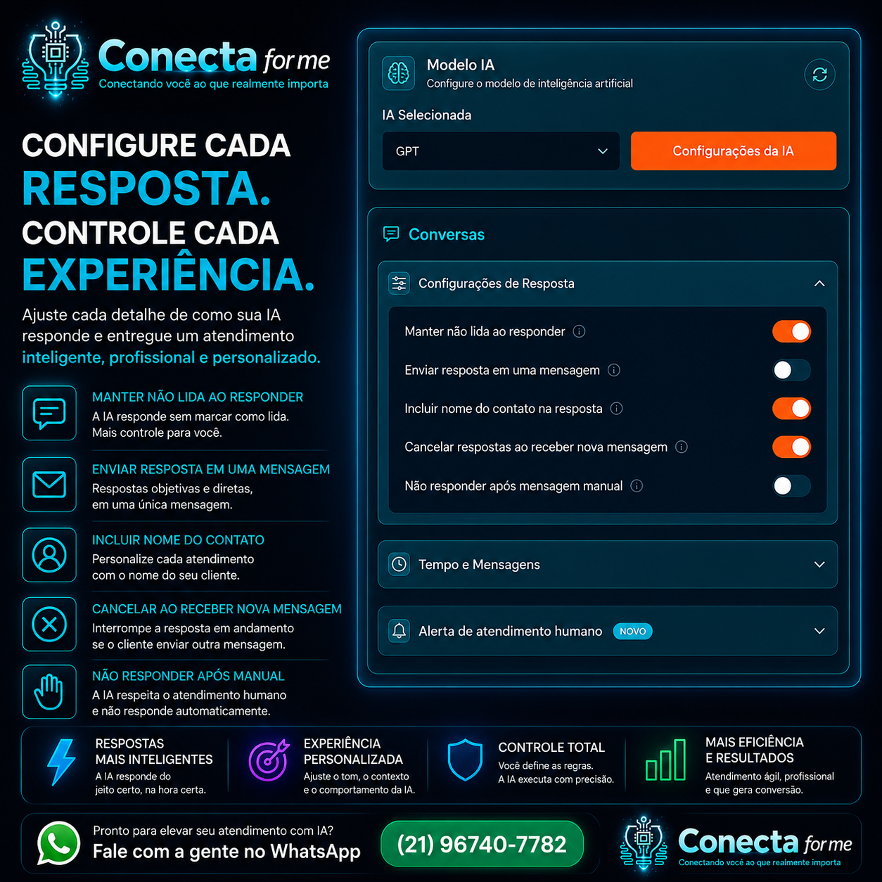 Respostas Personalizadas