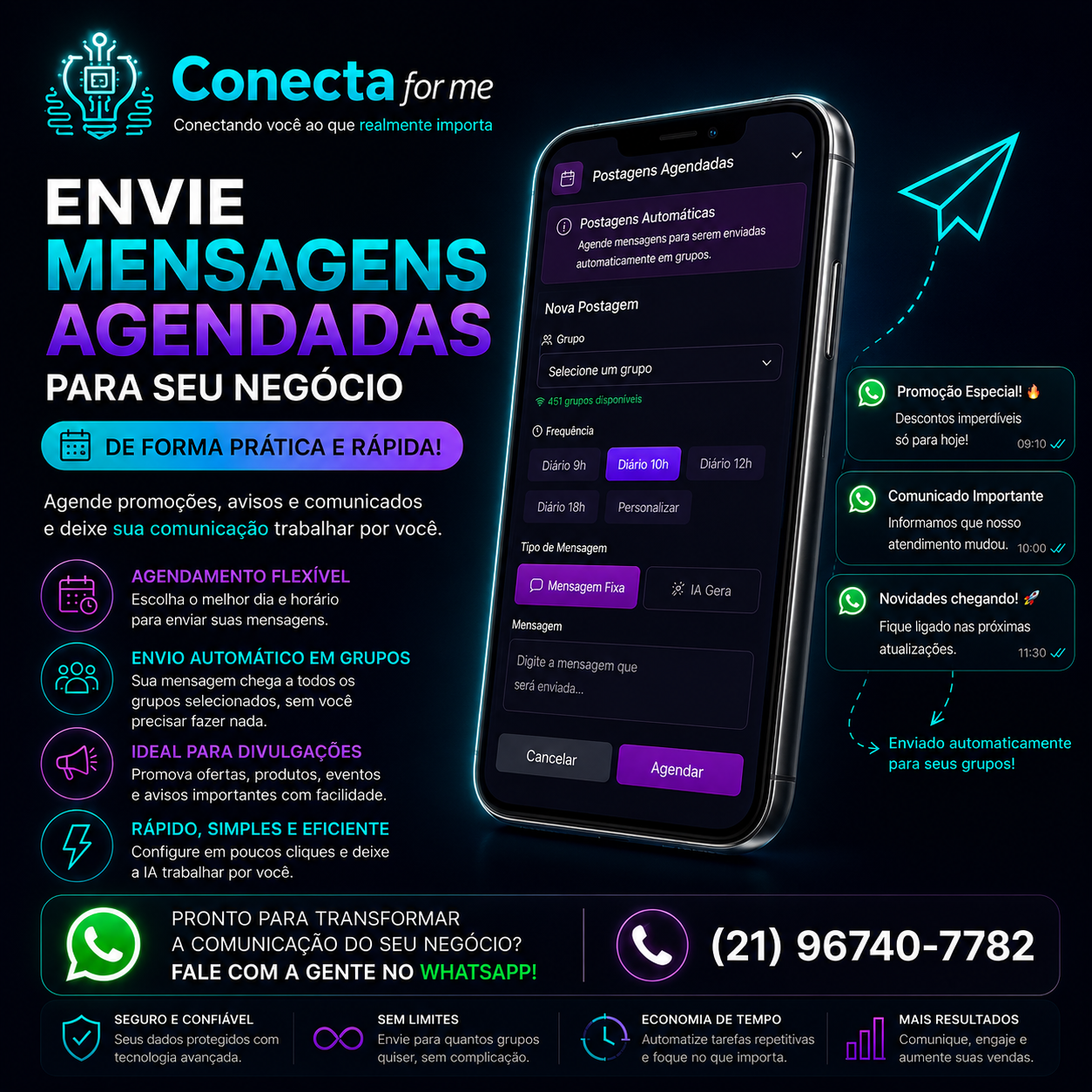 Postagens Agendadas